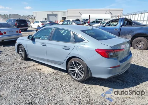 2023 Honda Civic Touring z USA, uszkodzony, nr VIN 2HGFE1F94PH308397